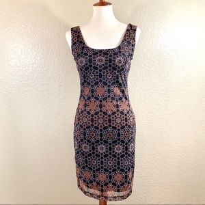 BARlll Dress Rust Combo SZ med